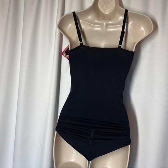 NEW MAIDENFORM FLEXEES FITSENSE ALL-IN-ONE SHAPING Shapeware BODYBRIEFER Black L - Picture 7 of 7